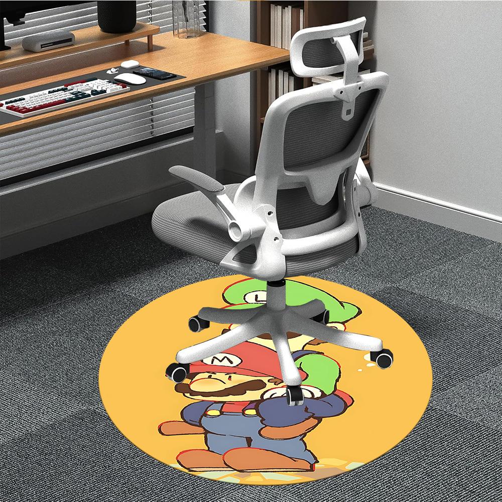 1pc Mario Office Round Area Rug, Under Office Chairs Bedroom Living Room Home Decor a1022230 80cm by 80cm
1pc Mario Office Round Area Rug, Under Office Chairs Bedroom Living Room Home Decor a1022230 80cm by 80cm