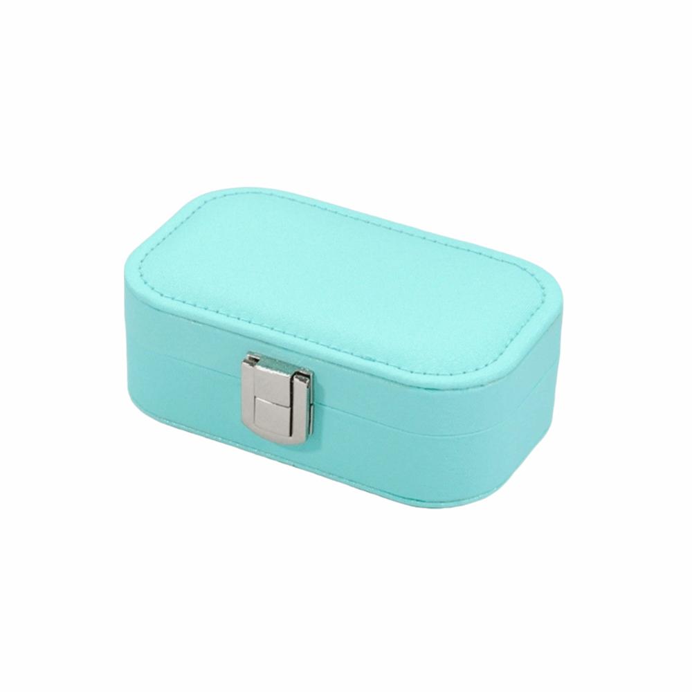 Snap Button Jewelry Storage Case Macaron Color Jewelry Display Plate Travel Use синій
Snap Button Jewelry Storage Case Macaron Color Jewelry Display Plate Travel Use синій