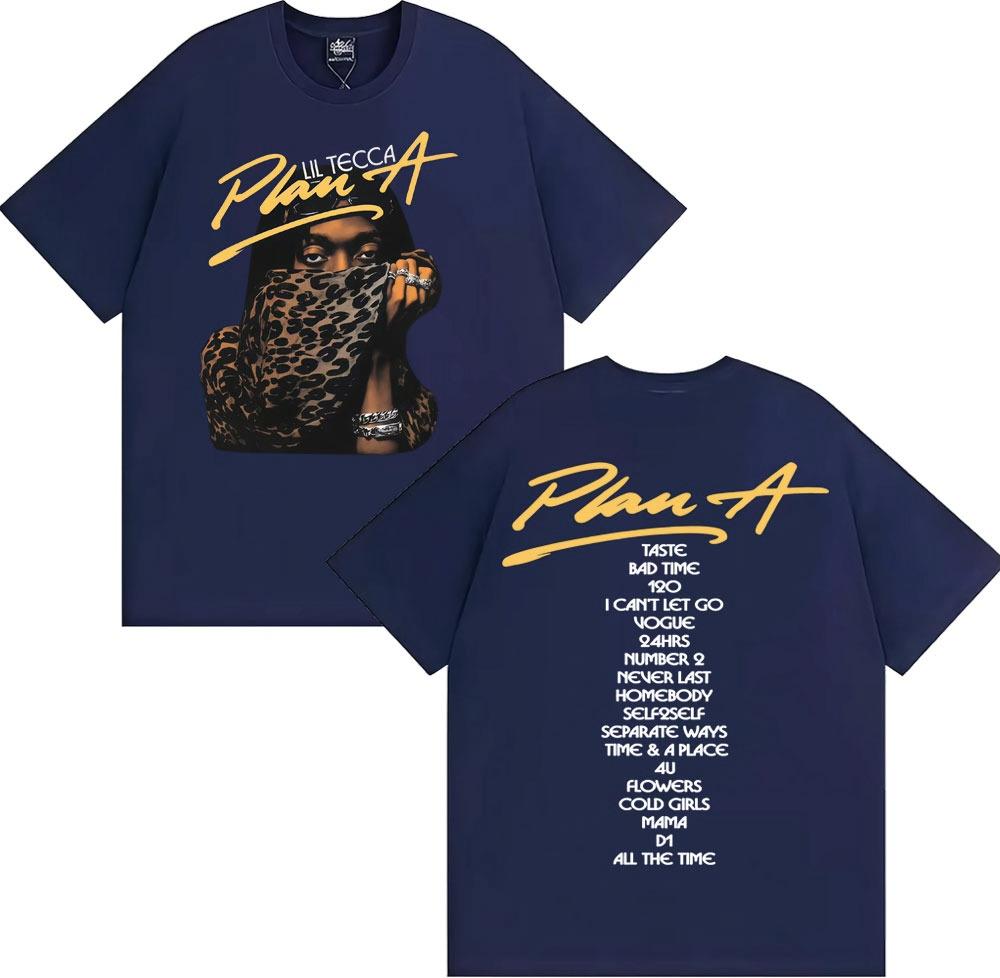Rapper Lil Tecca Plan A Album Tour Graphic T Shirts Unisexs Women Clothing Fashion Trend Cool Tshirt Casual Cozy T Shirt Tops S
Rapper Lil Tecca Plan A Album Tour Graphic T Shirts Unisexs Women Clothing Fashion Trend Cool Tshirt Casual Cozy T Shirt Tops S