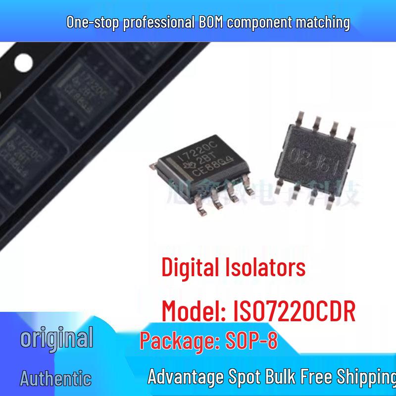 ISO7220CDR SOP-8 Dual-Channel Digital Isolator Chip
ISO7220CDR SOP-8 Dual-Channel Digital Isolator Chip