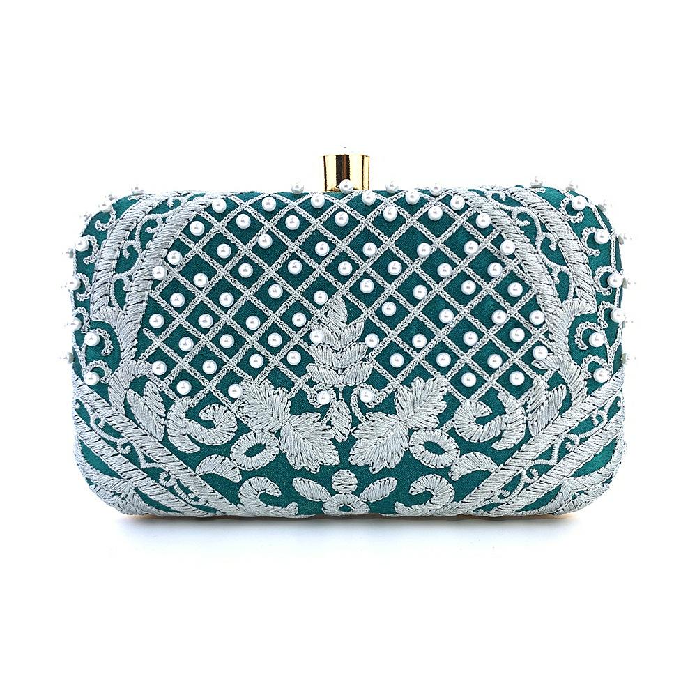 Exquisite Embroidery Evening Bag Luxurious Handbag Small Square Party Bag Banquet Wedding Bag Clutch Purses For Women 2024 New
Exquisite Embroidery Evening Bag Luxurious Handbag Small Square Party Bag Banquet Wedding Bag Clutch Purses For Women 2024 New
