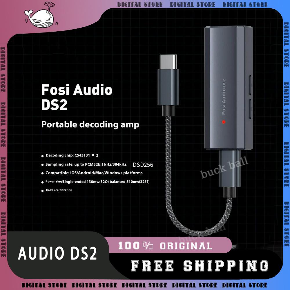 Fosi Audio DS2 Ds512 ЦАП Підсилювач для навушників Міні-аудіо Hifi 3,5 мм і 4,4 мм Подвійні виходи Спеціальна підтримка 32 біт/768 кГц Usb ЦАП Підсилювач
Fosi Audio DS2 Ds512 ЦАП Підсилювач для навушників Міні-аудіо Hifi 3,5 мм і 4,4 мм Подвійні виходи Спеціальна підтримка 32 біт/768 кГц Usb ЦАП Підсилювач
