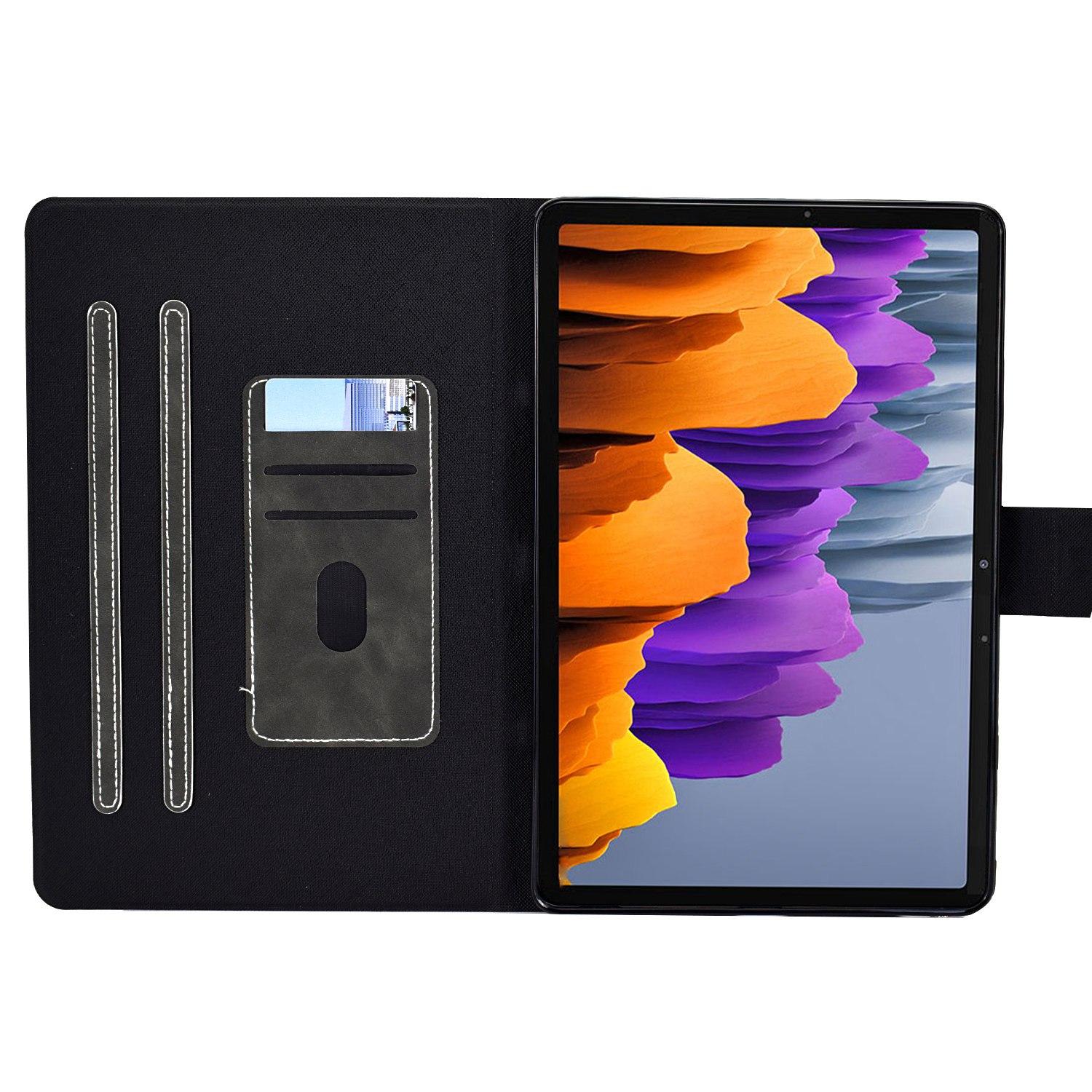 For Samsung Galaxy Tab S7 SM-T870/T875/S8 SM-X700/X706 Calf Textured Leather Tablet Case Shockproof Card Holder Stand Well-protected Shell Orange
For Samsung Galaxy Tab S7 SM-T870/T875/S8 SM-X700/X706 Calf Textured Leather Tablet Case Shockproof Card Holder Stand Well-protected Shell Orange