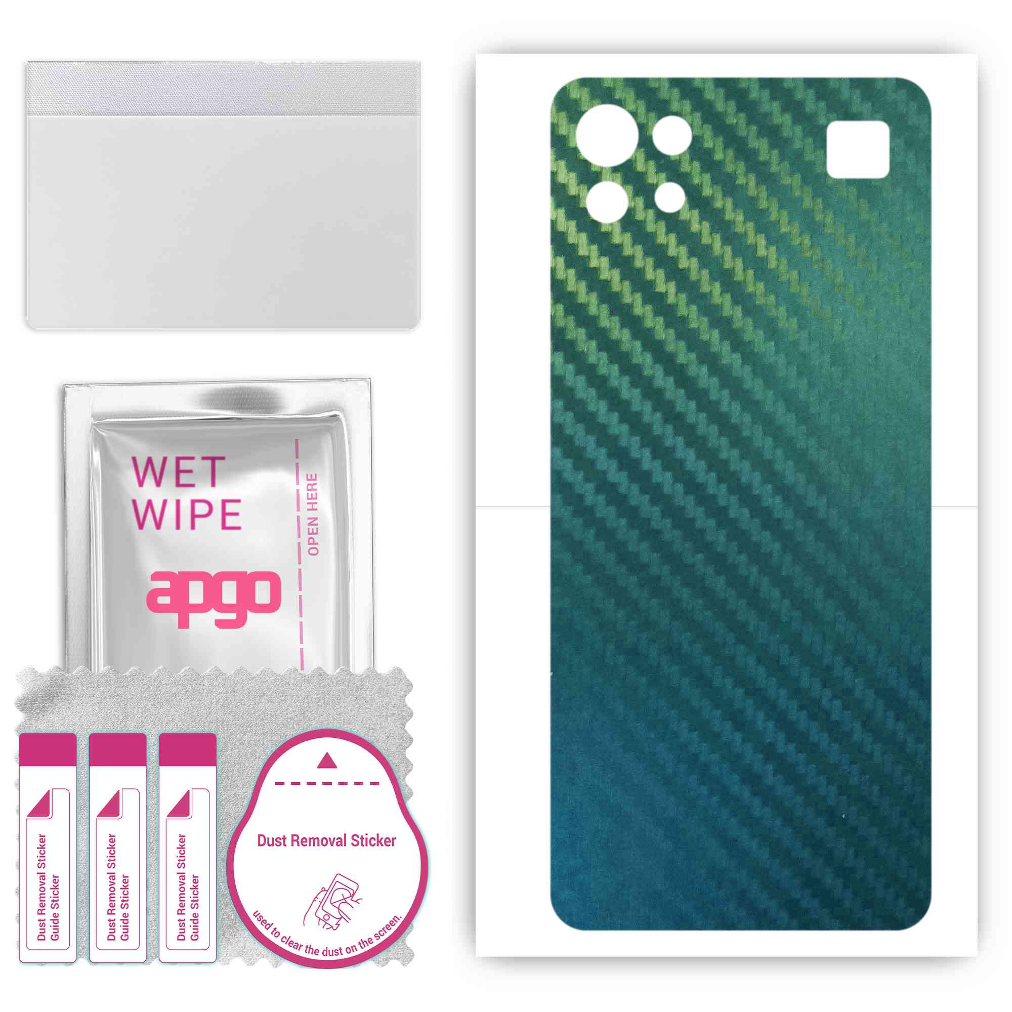 apgo Protective Skin Sticker for the back compatible with LG K92 5G, Wrap Film, Foil, Vinyl - Pattern Carbon Chameleon CAKA1
apgo Protective Skin Sticker for the back compatible with LG K92 5G, Wrap Film, Foil, Vinyl - Pattern Carbon Chameleon CAKA1