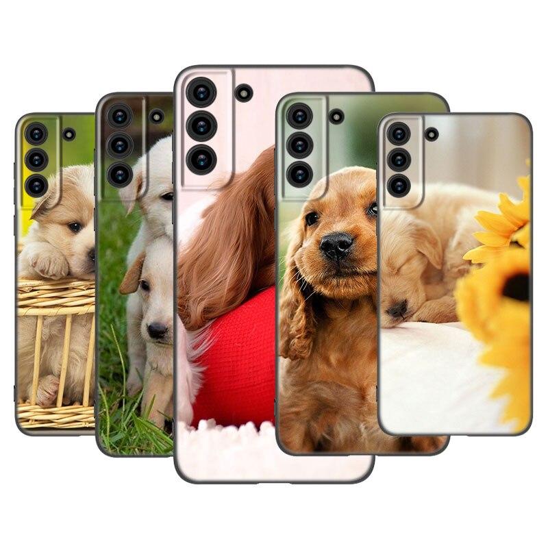 Чехол для телефона с милым щенком и собакой для Samsung Galaxy S22 S21 S20 Ultra FE S10 Lite 5G S10E S9 S8 Plus, мягкий черный чехол из ТПУ
Чехол для телефона с милым щенком и собакой для Samsung Galaxy S22 S21 S20 Ultra FE S10 Lite 5G S10E S9 S8 Plus, мягкий черный чехол из ТПУ