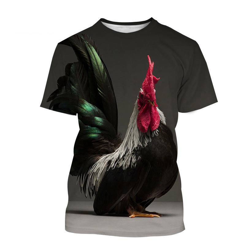 Футболка з принтом Rooster Art Trend для чоловіків, повсякденний одяг, модні 3d-стилі Harajuku, вуличні футболки XXS
Футболка з принтом Rooster Art Trend для чоловіків, повсякденний одяг, модні 3d-стилі Harajuku, вуличні футболки XXS
