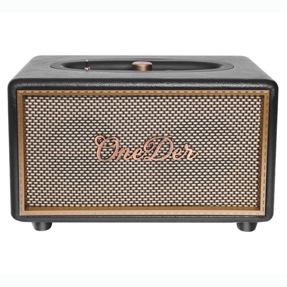 ONEDER D6 Retro 40W Bluetooth-compatible Wireless Music Speaker Home Outdoor 5000mAh Rechargeable Stereo Subwoofer Support TF Card/AUX Black
ONEDER D6 Retro 40W Bluetooth-compatible Wireless Music Speaker Home Outdoor 5000mAh Rechargeable Stereo Subwoofer Support TF Card/AUX Black