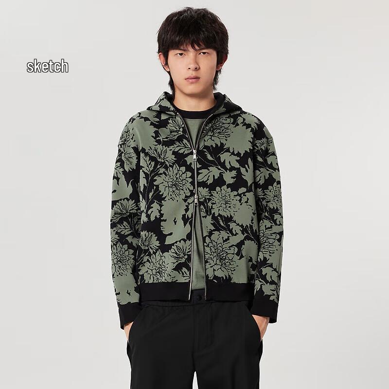 Men s 2023 Spring Retro Color-block Hooded Cardigan M
Men s 2023 Spring Retro Color-block Hooded Cardigan M