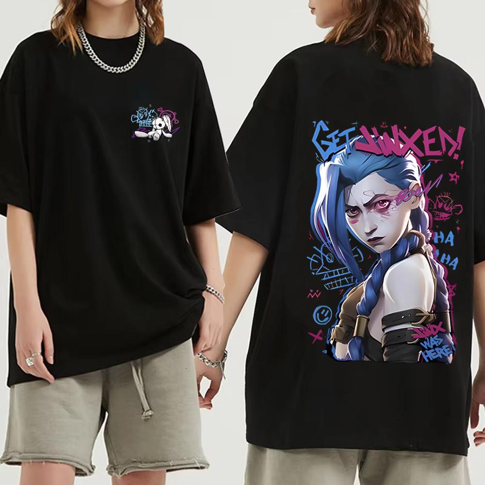 Таємничий Jinx графіті футболка мавпа любителів гри футболки чоловічі жіночі Harajuku випадкові короткий рукав футболки літо хіп-хоп вуличний одяг XXL
Таємничий Jinx графіті футболка мавпа любителів гри футболки чоловічі жіночі Harajuku випадкові короткий рукав футболки літо хіп-хоп вуличний одяг XXL