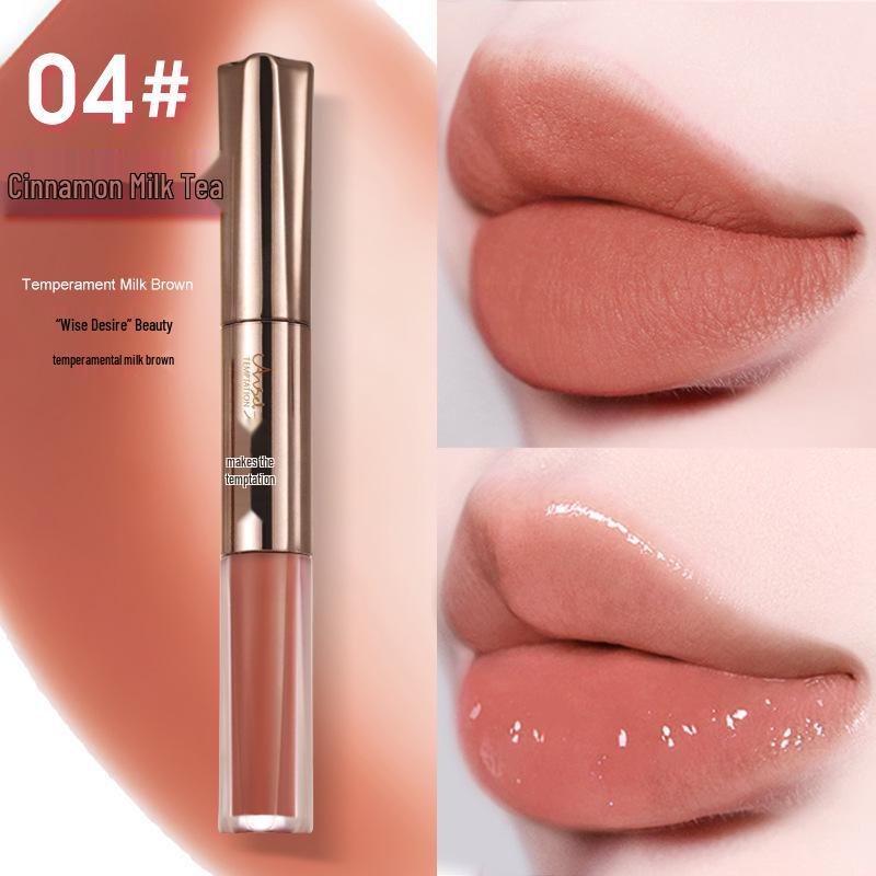 Набор блесков для губ «Искушение ангела»: Матовые бархатные, зеркально-блестящие и плампинг-помады с эффектом влажных губ 2ml Lip Glaze + 2ml Raincoat Lip Liquid
Набор блесков для губ «Искушение ангела»: Матовые бархатные, зеркально-блестящие и плампинг-помады с эффектом влажных губ 2ml Lip Glaze + 2ml Raincoat Lip Liquid