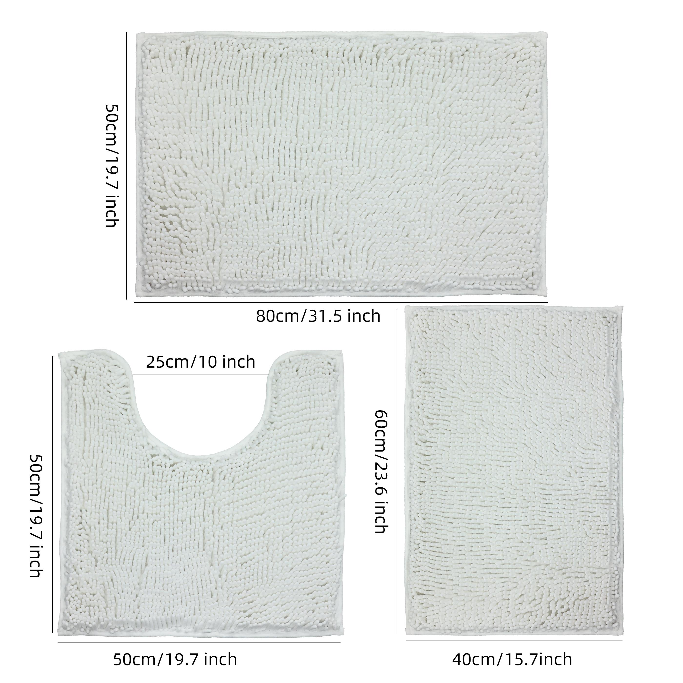 Комплект из 3 предметов Chenier: впитывающий противоскользящий коврик для ванной, U-образное одеяло, пригодное для машинной стирки, мягкий плюшевый быстросохнущий коврик для ванной 3-piece set белый
Комплект из 3 предметов Chenier: впитывающий противоскользящий коврик для ванной, U-образное одеяло, пригодное для машинной стирки, мягкий плюшевый быстросохнущий коврик для ванной 3-piece set белый