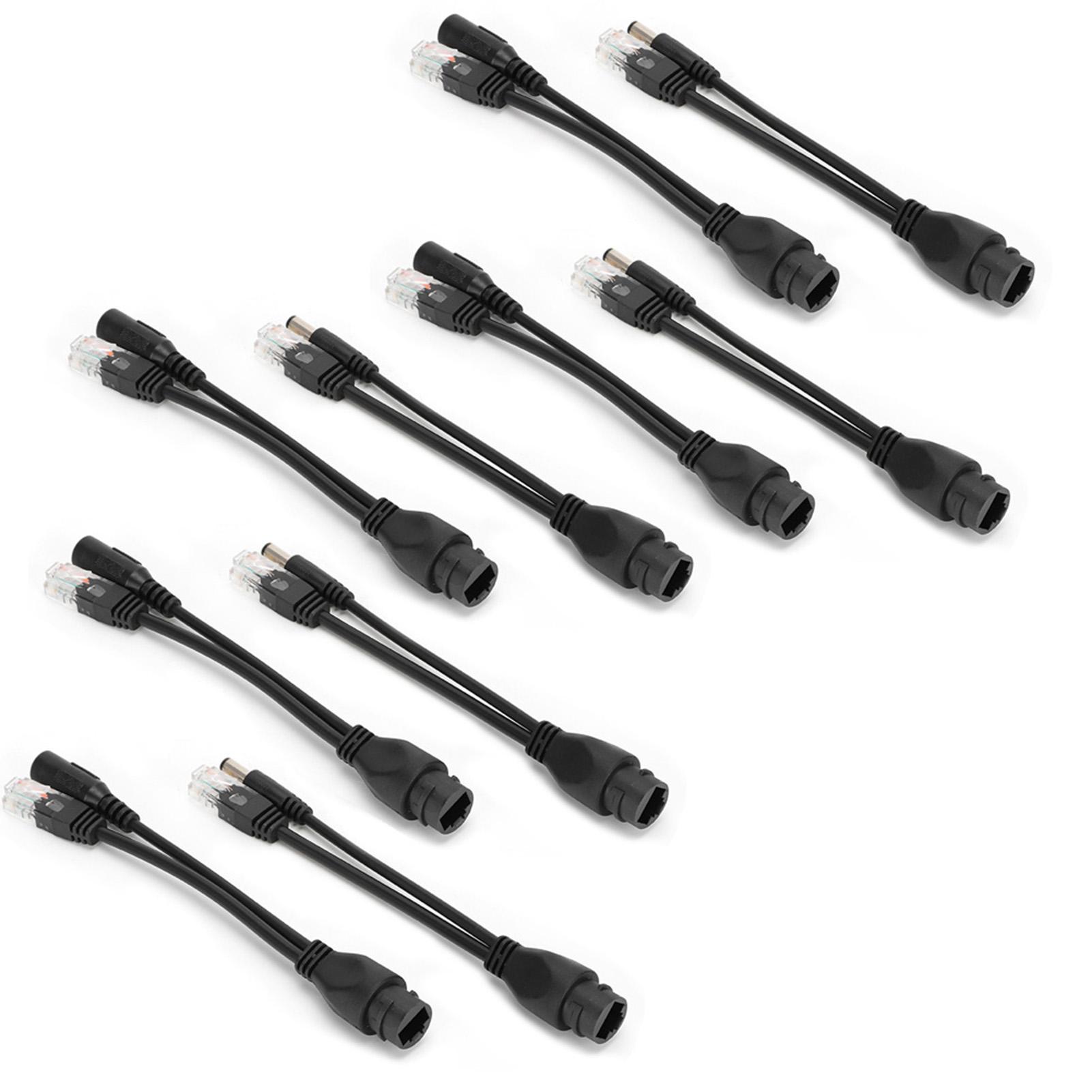5 Pairs Ethernet POE Splitter Adapter Injector DC12V Waterproof for IP CameraBlack чорний
5 Pairs Ethernet POE Splitter Adapter Injector DC12V Waterproof for IP CameraBlack чорний
