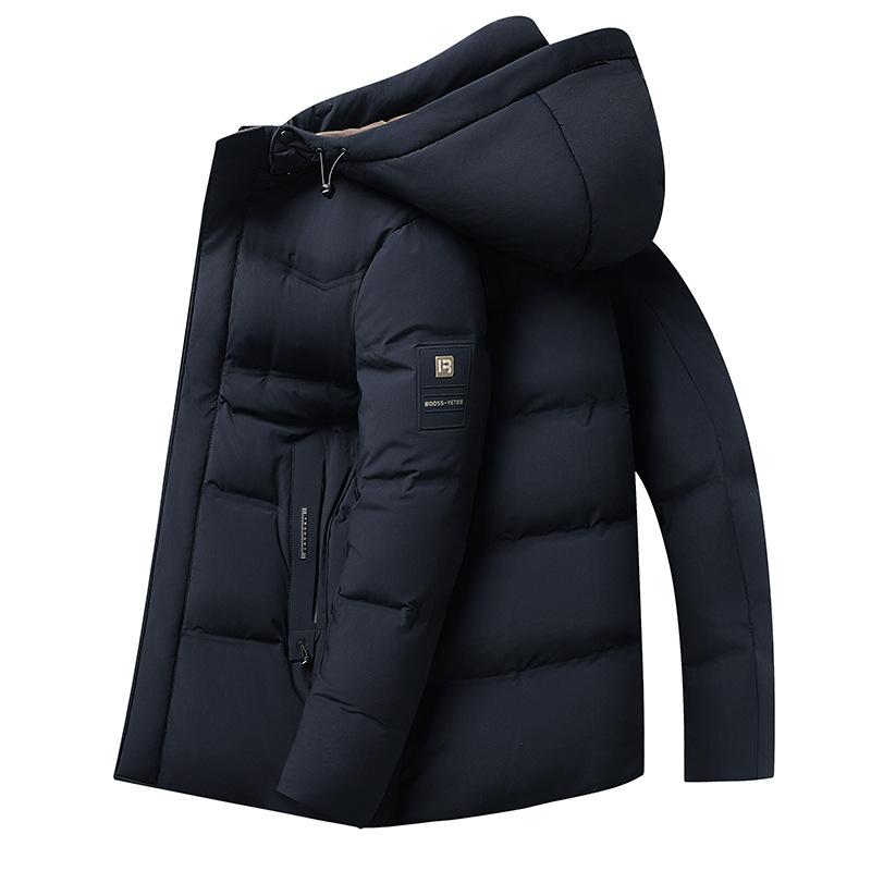 Средние и длинные пуховики мужские новые зимние куртки со съемным капюшоном модные теплые куртки для людей среднего возраста 4XL темно-синий
Средние и длинные пуховики мужские новые зимние куртки со съемным капюшоном модные теплые куртки для людей среднего возраста 4XL темно-синий