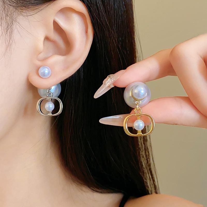 Silver Needle Pearl Front & Back 2024 Stud Earrings - Luxurious & Stylish Design for Women
Silver Needle Pearl Front & Back 2024 Stud Earrings - Luxurious & Stylish Design for Women