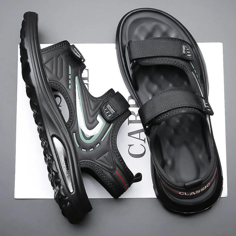 Fashion 2025 Fashion Retro Soft Sole Men s Sandals Summer Designer New Korean Style Casual Outdoor Sports Beach Shoes for Men 44
Fashion 2025 Fashion Retro Soft Sole Men s Sandals Summer Designer New Korean Style Casual Outdoor Sports Beach Shoes for Men 44