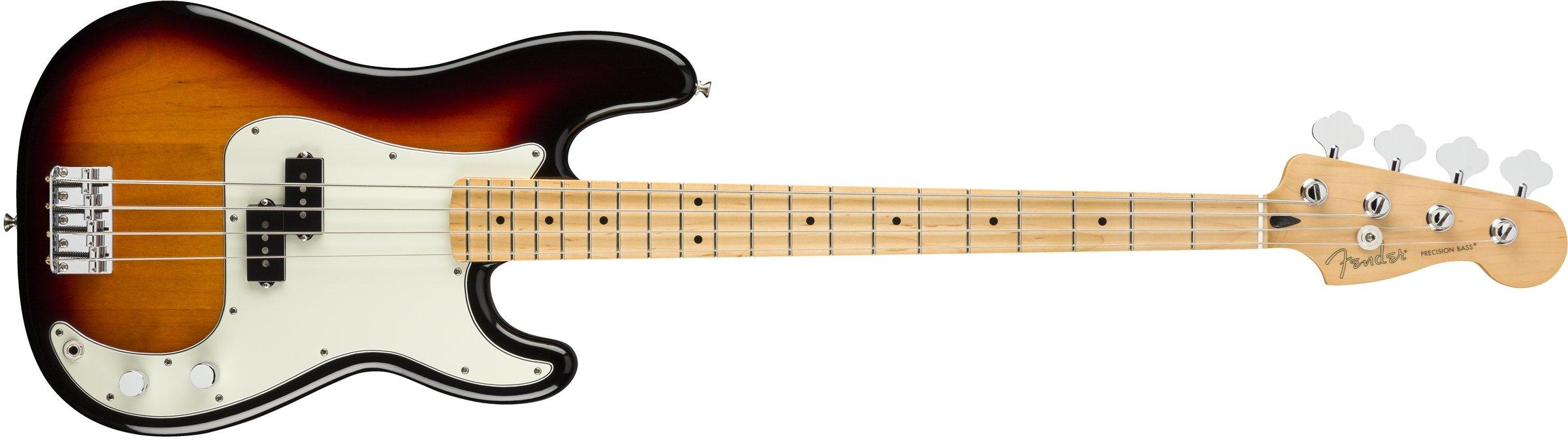 Fender Electric Bass Player Precision Bass, Maple Fingerboard, 3-Color Sunburst 149802500
Fender Electric Bass Player Precision Bass, Maple Fingerboard, 3-Color Sunburst 149802500