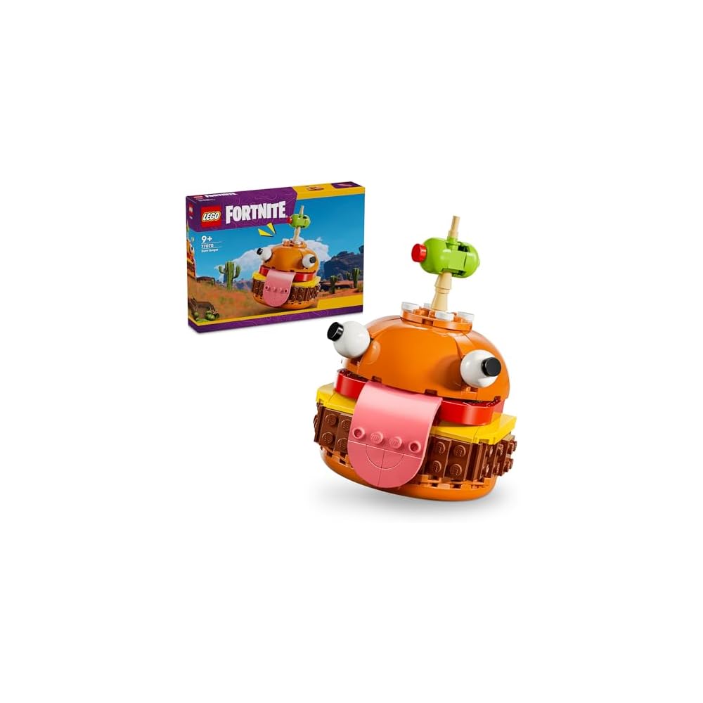 LEGO Fortnite Durburger Building Toy Set for Kids Age 9-11, Creative Block Play for Boys and Girls
LEGO Fortnite Durburger Building Toy Set for Kids Age 9-11, Creative Block Play for Boys and Girls