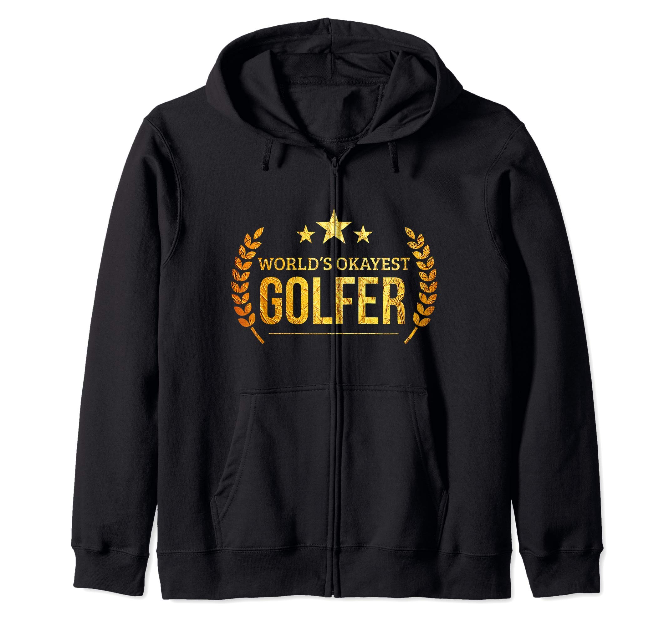 Okayest GOLFER Подарок для гольфиста Уникальная толстовка с капюшоном на молнии для мужчин в мире чёрный
Okayest GOLFER Подарок для гольфиста Уникальная толстовка с капюшоном на молнии для мужчин в мире чёрный