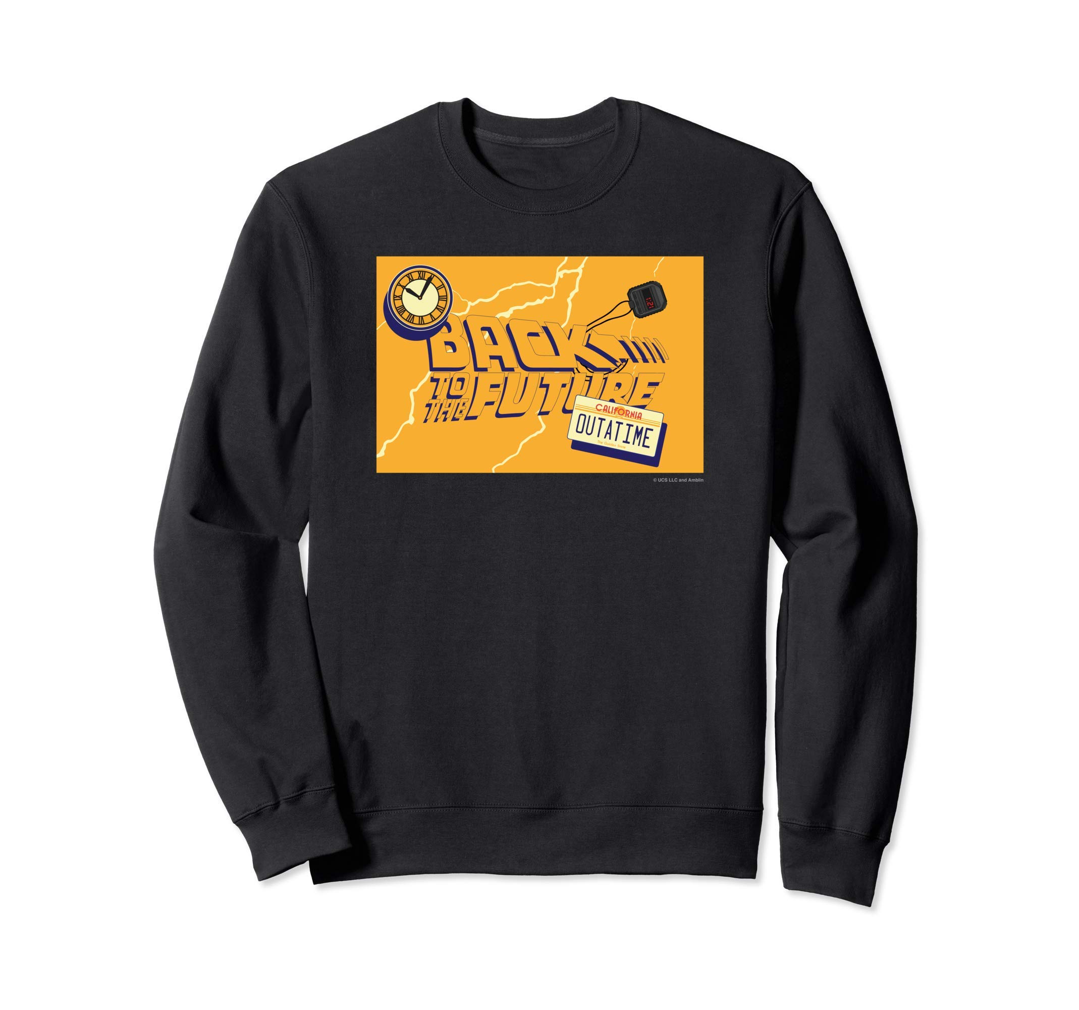 Back to the Future Logo (Yellow Graphic) Sweatshirt
Back to the Future Logo (Yellow Graphic) Sweatshirt