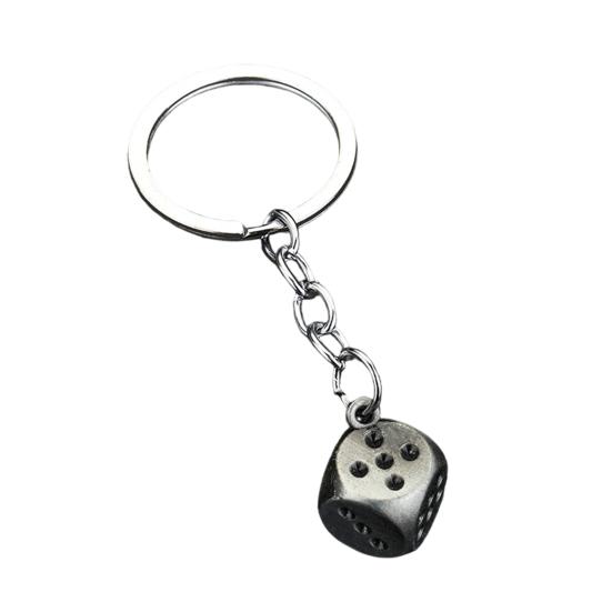 Dice Keychain Metal Dice Bag Charm Trendy Keychain Backpack Charm Game Lover Accessory Gift for Men Women серый
Dice Keychain Metal Dice Bag Charm Trendy Keychain Backpack Charm Game Lover Accessory Gift for Men Women серый