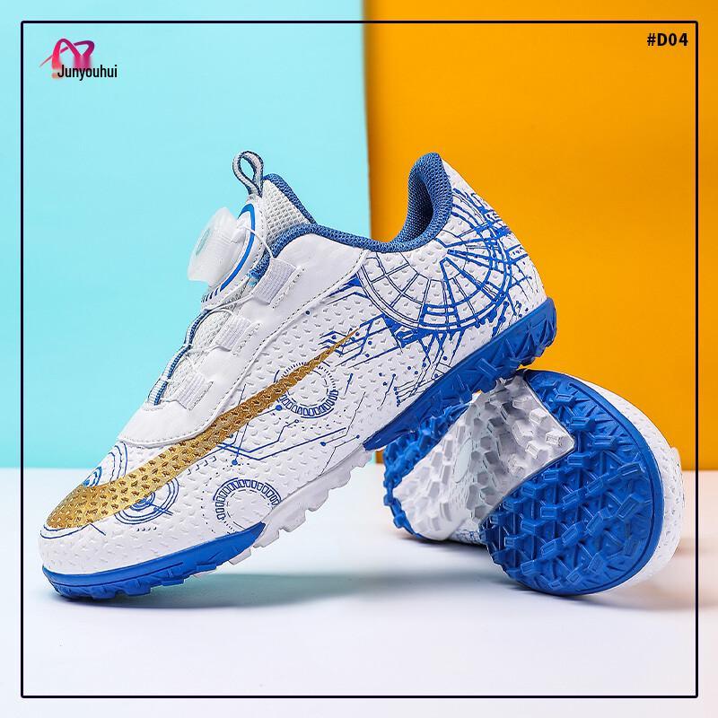 Junyouhui Kids Laceless Rotary Buckle Soccer Cleats D04 M
Junyouhui Kids Laceless Rotary Buckle Soccer Cleats D04 M