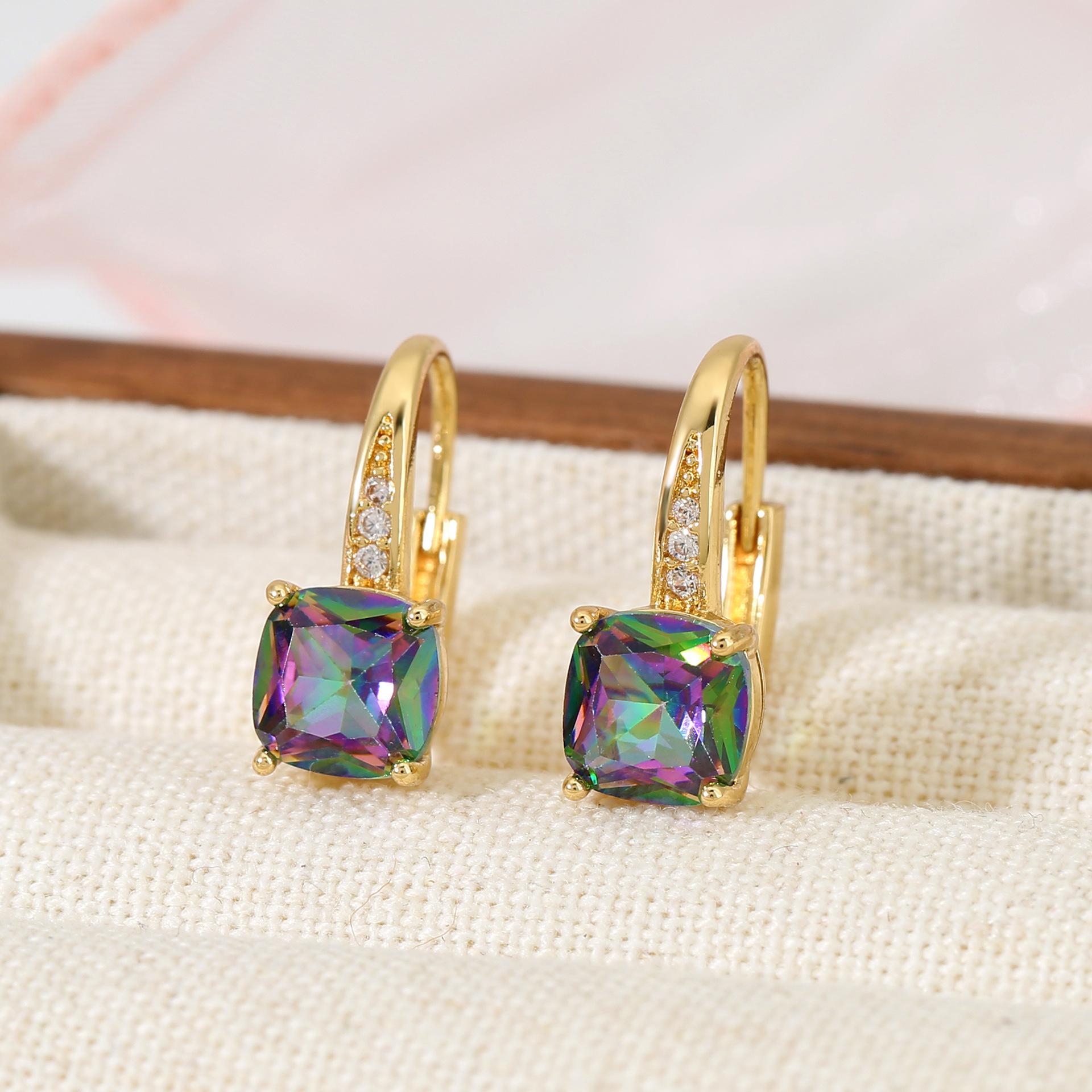 Square Iridescent Moissanite Ear Cuffs Elegant Fashionable Versatile Stud Earrings For Women золотой
Square Iridescent Moissanite Ear Cuffs Elegant Fashionable Versatile Stud Earrings For Women золотой