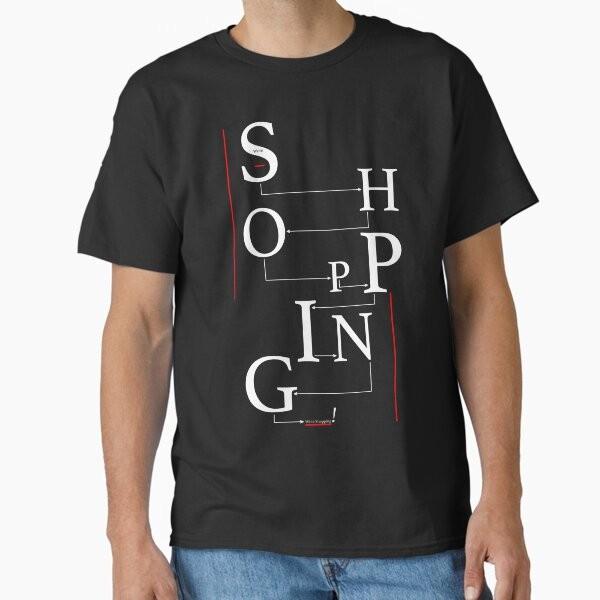 Copy of Shopping (Pet Shop Boys) (white print T-Shirt Made in US/AUS Size S-2XL Unisex T-Shirt XXXL
Copy of Shopping (Pet Shop Boys) (white print T-Shirt Made in US/AUS Size S-2XL Unisex T-Shirt XXXL