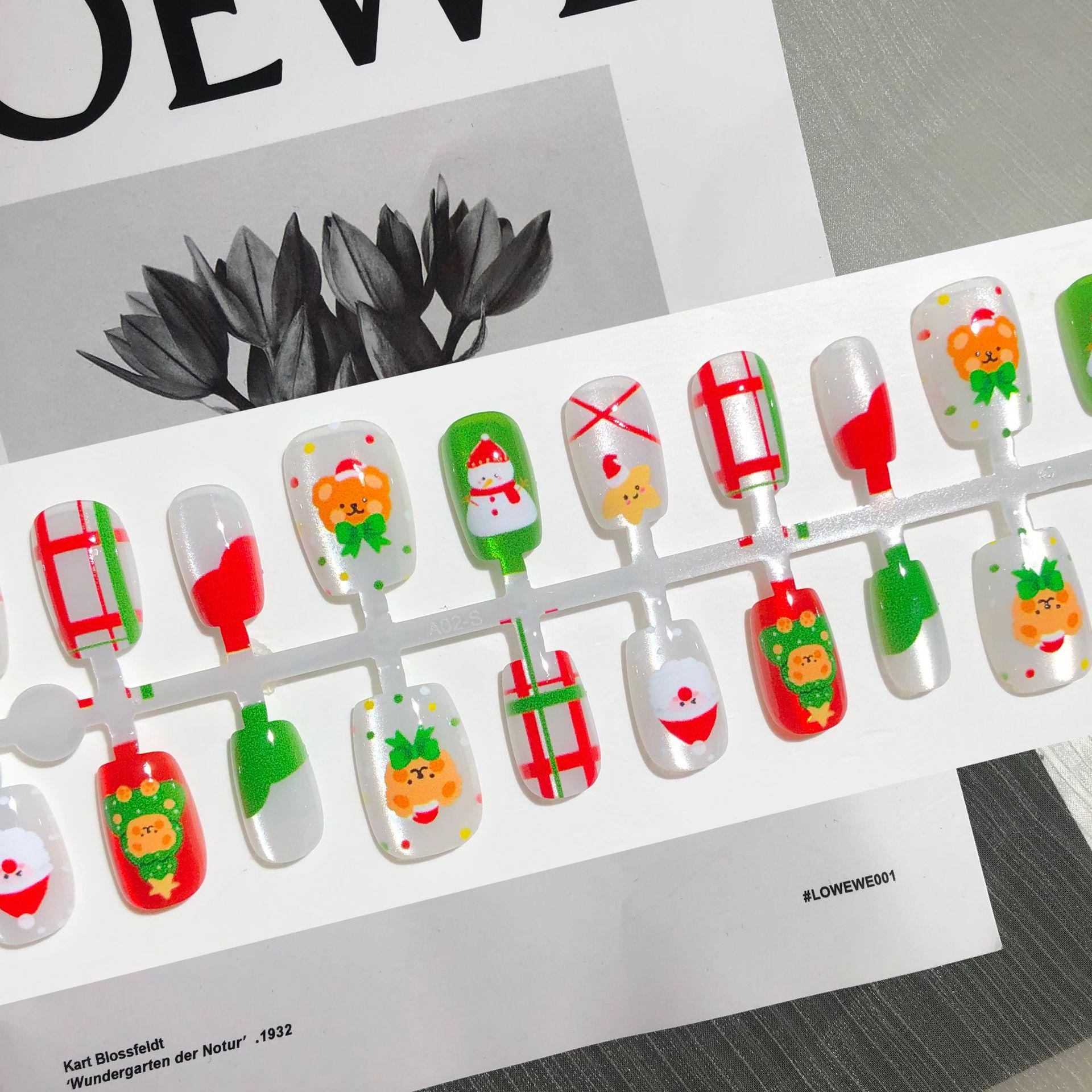 30 штук Рождественская елка Снежинка Кошачий глаз Нейл-арт: Полупрозрачные ледяные праздничные патчи
30 штук Рождественская елка Снежинка Кошачий глаз Нейл-арт: Полупрозрачные ледяные праздничные патчи