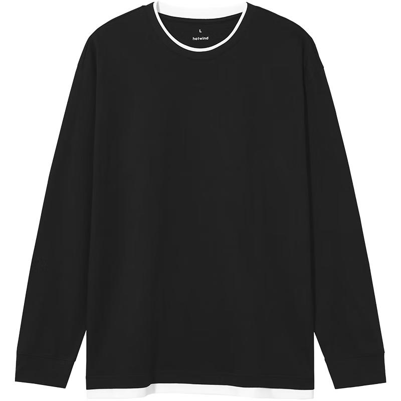 Men s Solid Color Drop Shoulder Long Sleeve T-shirt L
Men s Solid Color Drop Shoulder Long Sleeve T-shirt L