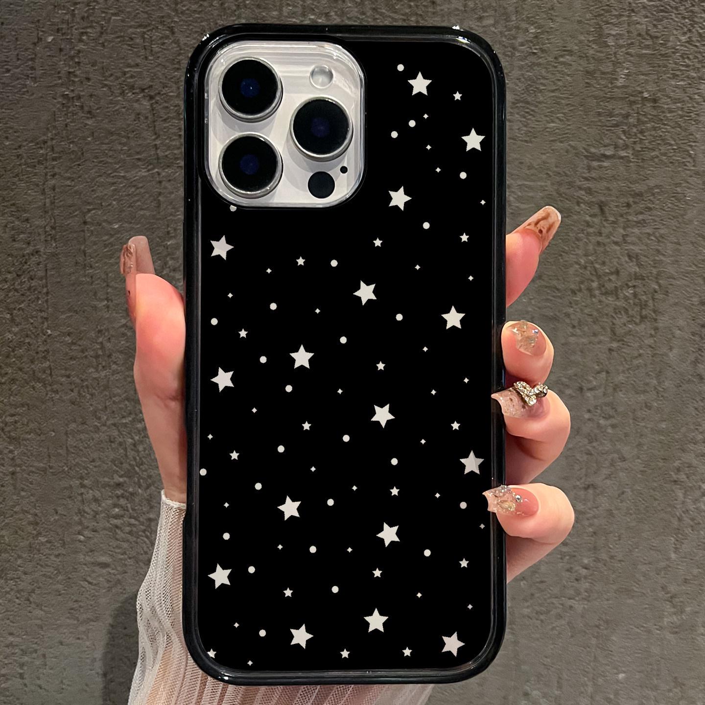 Hollow Star Black Edge Phone Case for iPhone 15 Pro Max/14 Pro iPhone 17 Air
Hollow Star Black Edge Phone Case for iPhone 15 Pro Max/14 Pro iPhone 17 Air