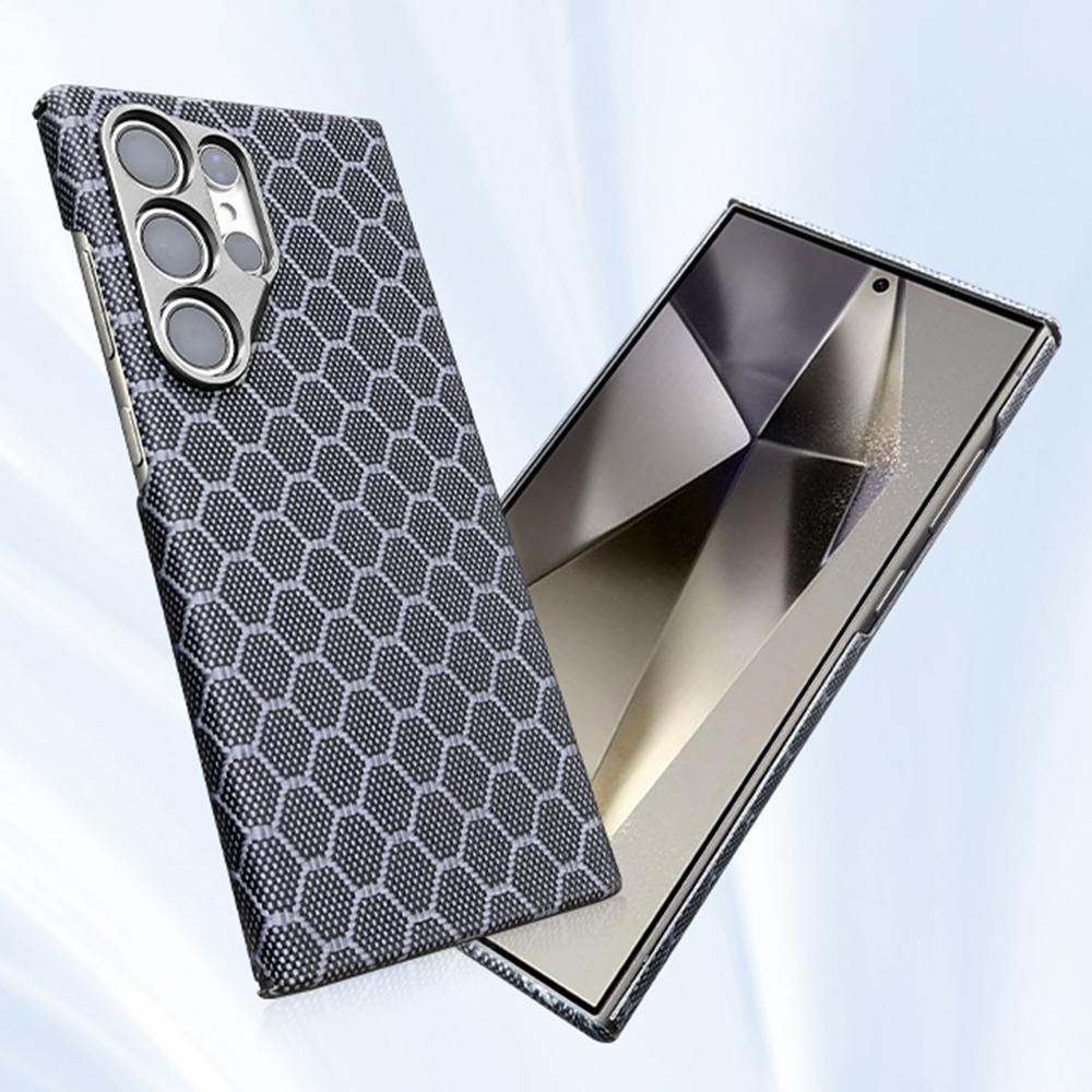 For Samsung Galaxy S24 Ultra Case Ultra Thin Aramid Fiber Honeycomb Texture Phone Cover A
For Samsung Galaxy S24 Ultra Case Ultra Thin Aramid Fiber Honeycomb Texture Phone Cover A