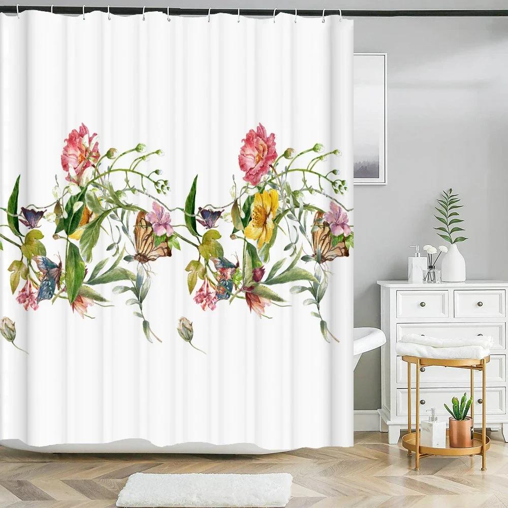 Flower Dandelion Red Rose Plant Fresh Shower Curtains Bathroom Curtain Frabic Waterproof Polyester Bathroom Curtain with Hooks W90xH180cm
Flower Dandelion Red Rose Plant Fresh Shower Curtains Bathroom Curtain Frabic Waterproof Polyester Bathroom Curtain with Hooks W90xH180cm
