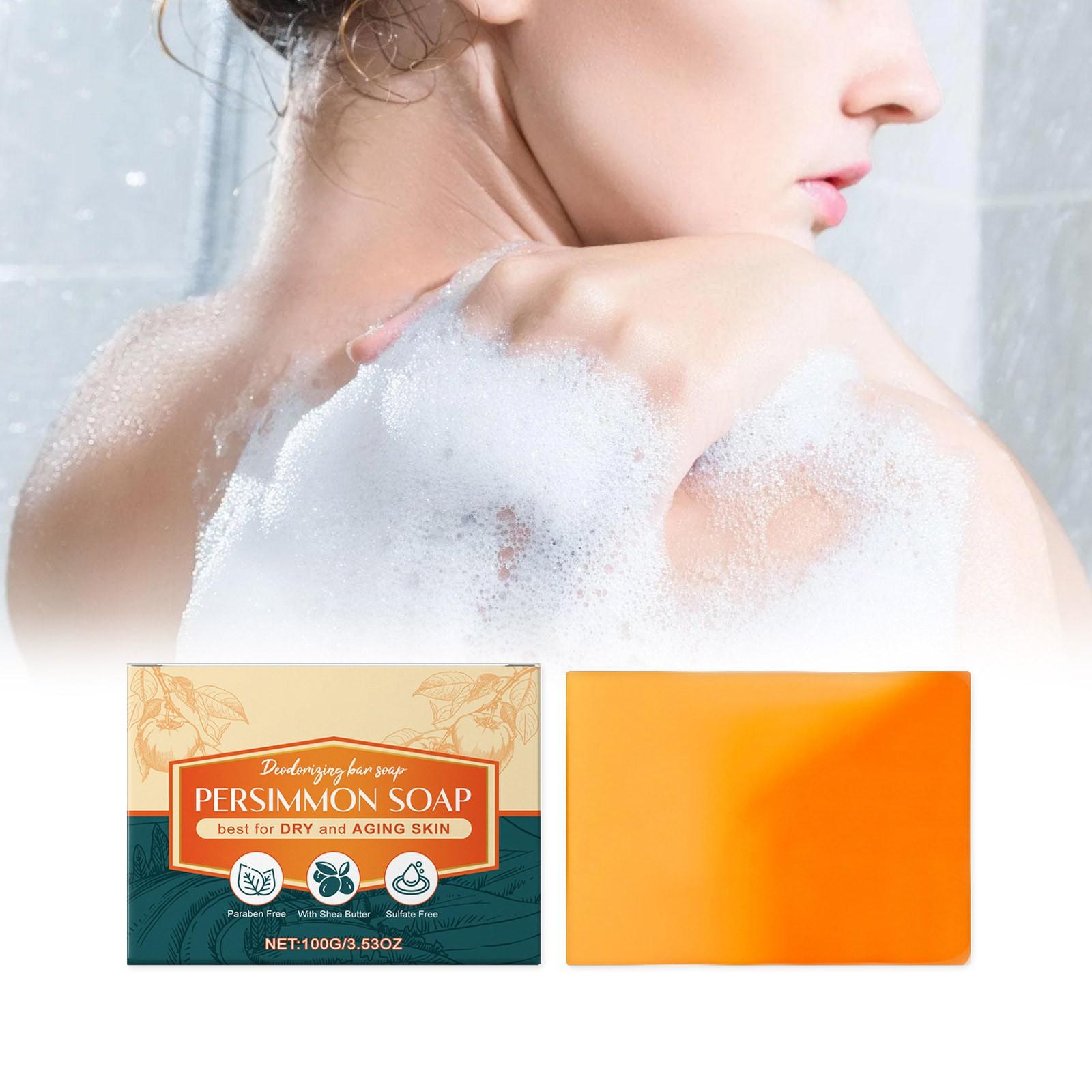 Persimmon Soap Green Soap Mild Deep Cleansing Soap Plant Serum Oil Moisturiz Mild Ingredients, Cleansing And Moisturizing Effects 100G жовтий
Persimmon Soap Green Soap Mild Deep Cleansing Soap Plant Serum Oil Moisturiz Mild Ingredients, Cleansing And Moisturizing Effects 100G жовтий