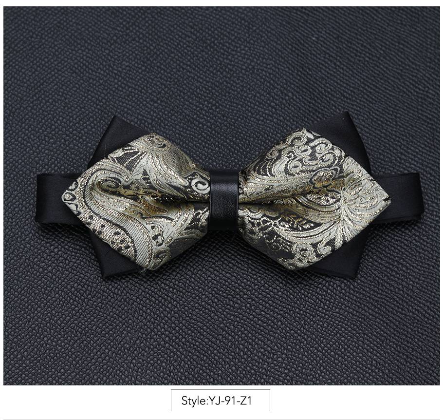 Men Bowtie Newest Butterfly Knot Mens Accessories Luxurious Bow Tie Black Cravat Formal Commercial Suit Wedding Ceremony Ties
Men Bowtie Newest Butterfly Knot Mens Accessories Luxurious Bow Tie Black Cravat Formal Commercial Suit Wedding Ceremony Ties