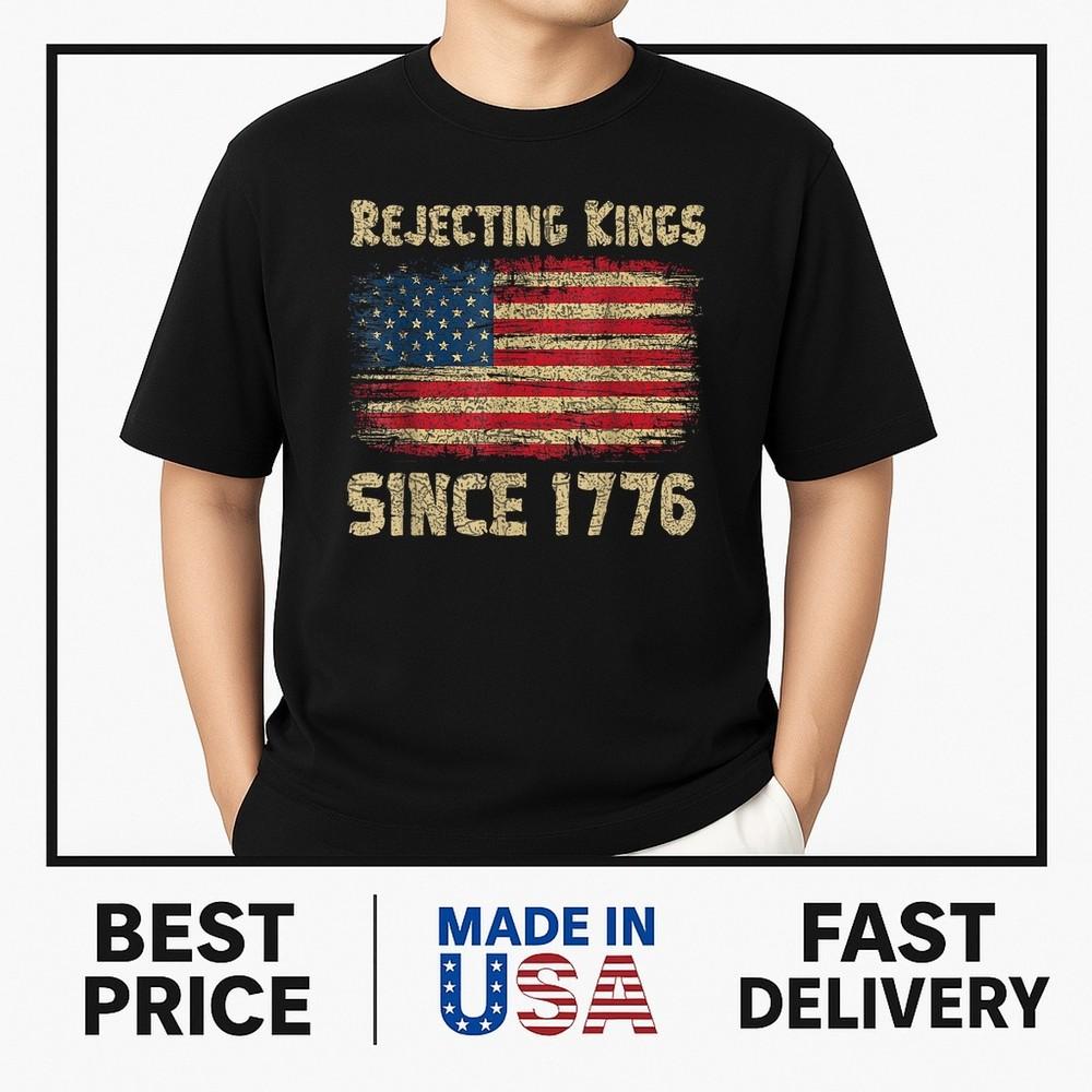 4th July With Rejecting Kings Since 1776 Funny T-Shirt ON TREND Unisex T-Shirt L
4th July With Rejecting Kings Since 1776 Funny T-Shirt ON TREND Unisex T-Shirt L