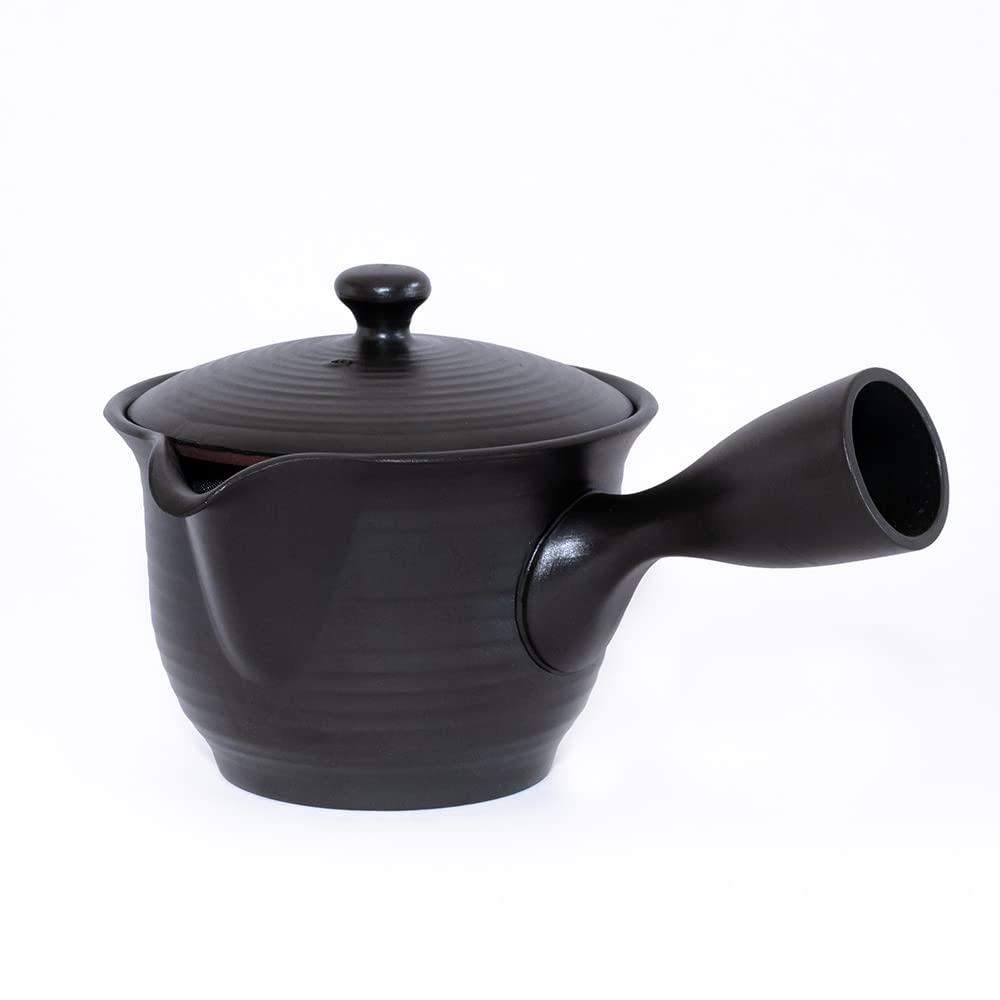 Himawarido Teapot, Tokoname Ware, Made in Japan (Black Mud)
Himawarido Teapot, Tokoname Ware, Made in Japan (Black Mud)