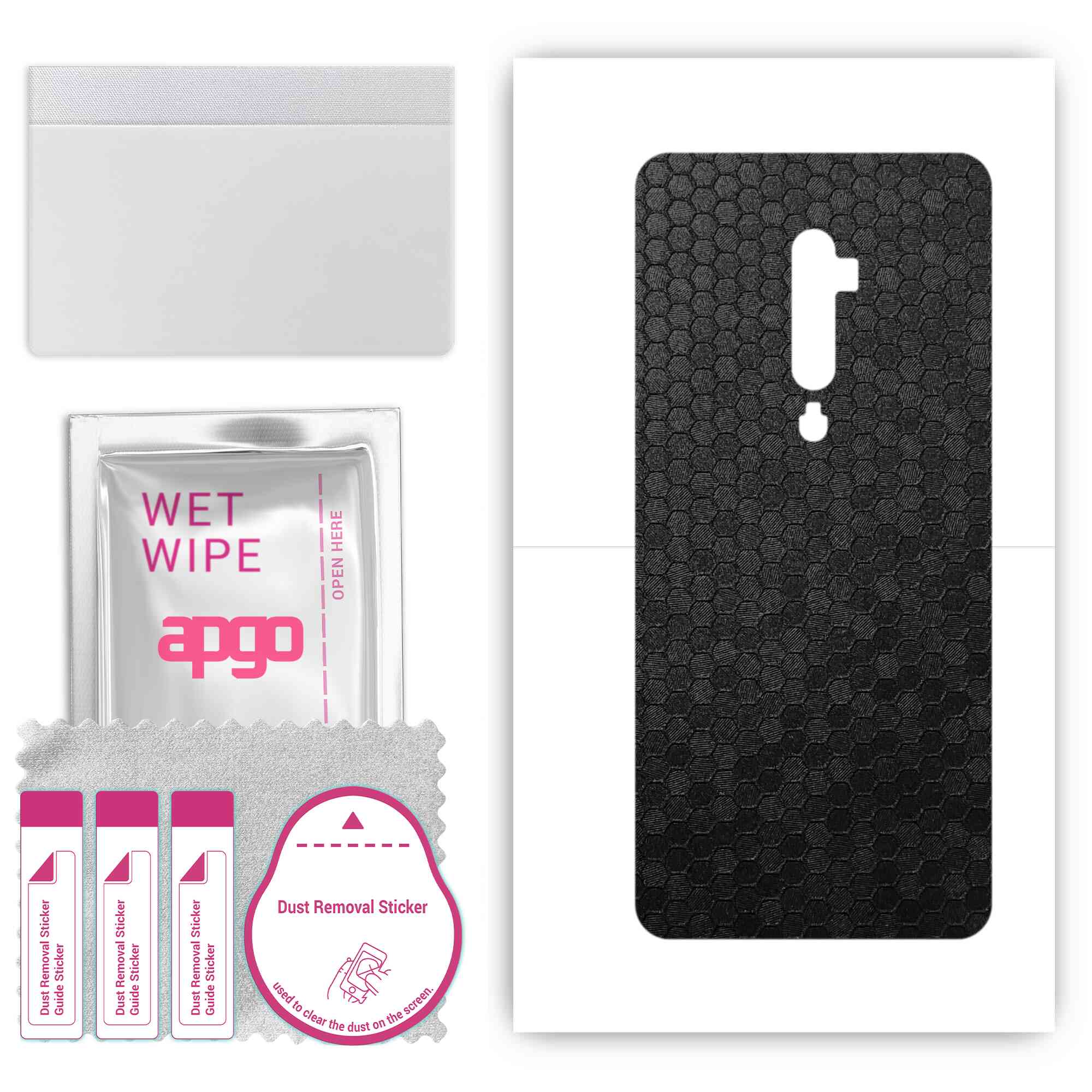 apgo Protective Skin Sticker for the back compatible with Oppo Reno 5G, Wrap Film, Foil, Vinyl - Pattern Black Honeycomb
apgo Protective Skin Sticker for the back compatible with Oppo Reno 5G, Wrap Film, Foil, Vinyl - Pattern Black Honeycomb