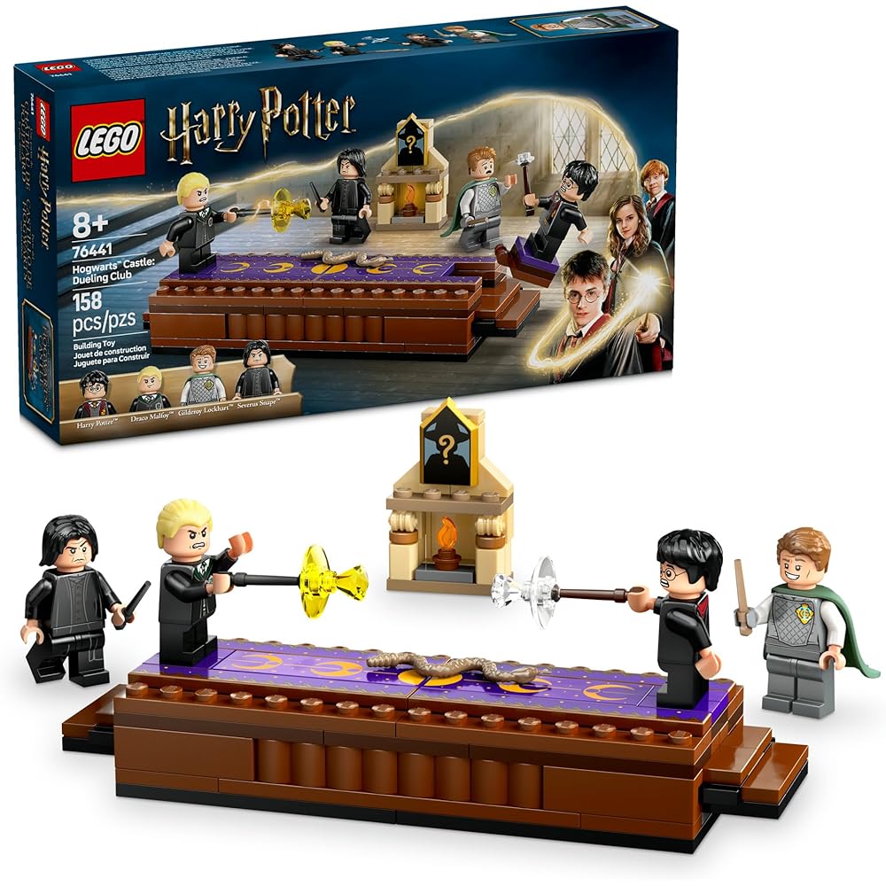 LEGO Harry Potter Hogwarts Castle Duel Club Building Set Toy for Kids Ages 8-10, 76441
LEGO Harry Potter Hogwarts Castle Duel Club Building Set Toy for Kids Ages 8-10, 76441