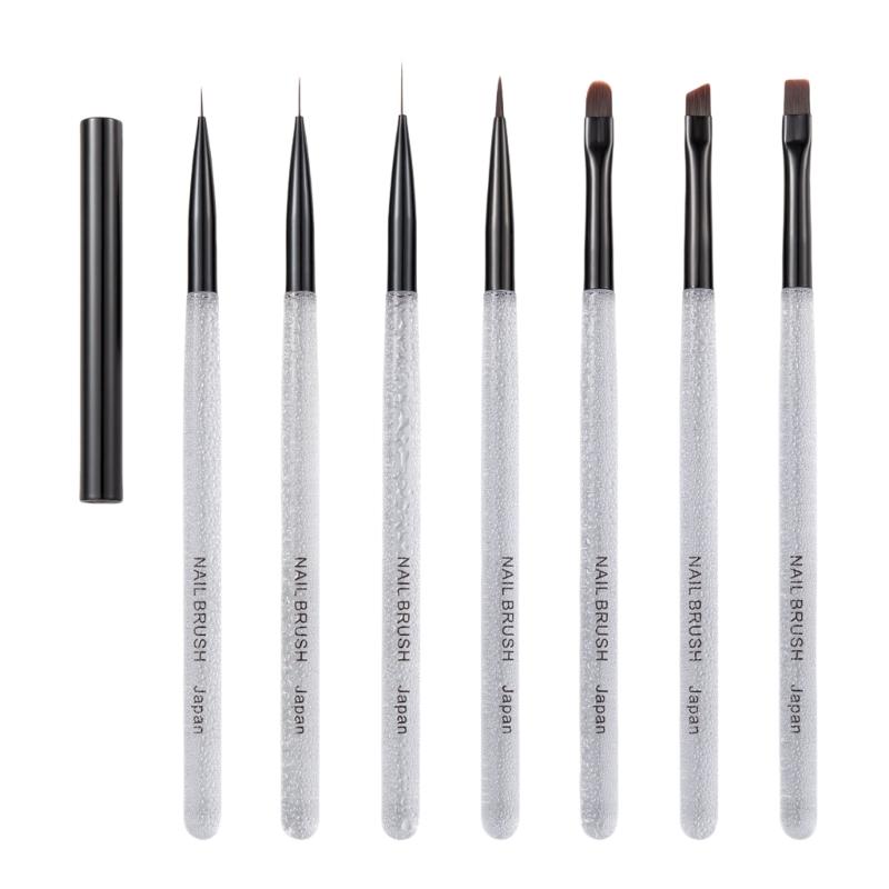 Nail Art Liner Brushes 7pcs Nail Art Brush for Long Line,UV Gels Polish Painting Nail Design Brush Nail Drawing Pens 1
Nail Art Liner Brushes 7pcs Nail Art Brush for Long Line,UV Gels Polish Painting Nail Design Brush Nail Drawing Pens 1