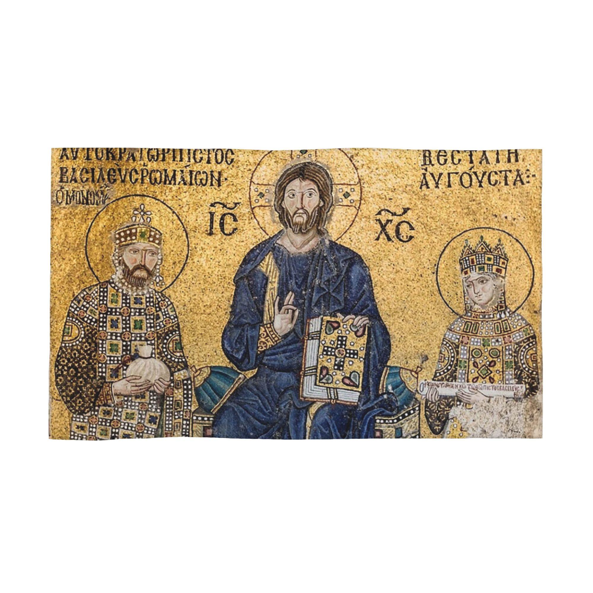 Jesus Christ Pantocrato mosaic in Hagia Sophia, Istanbul Soft Face Towel Quick Dry Pool Bath Cotton Towels Breathable W30*H60(CM)
Jesus Christ Pantocrato mosaic in Hagia Sophia, Istanbul Soft Face Towel Quick Dry Pool Bath Cotton Towels Breathable W30*H60(CM)