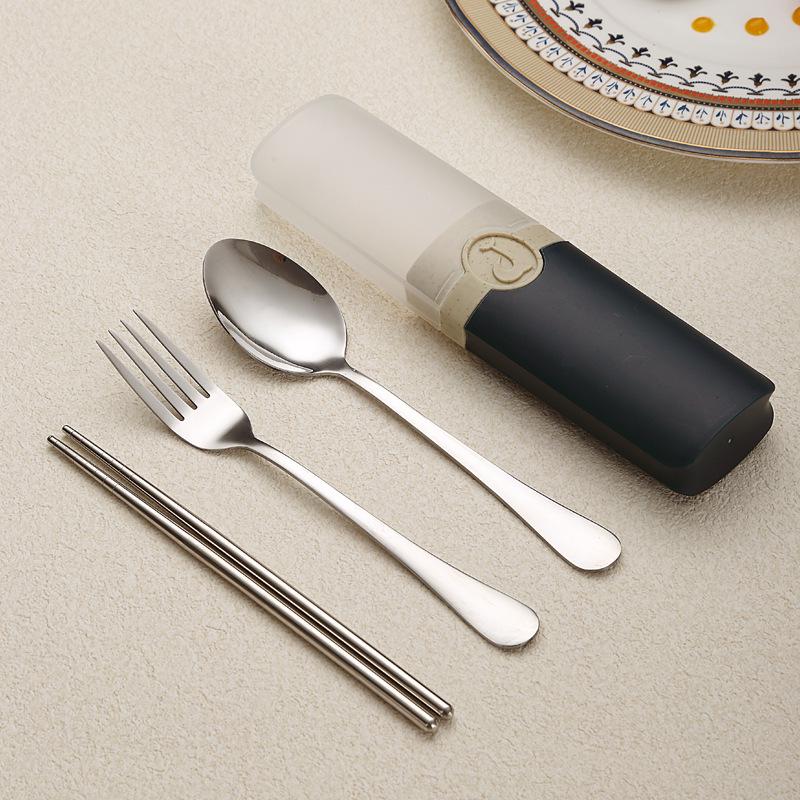 Portable Stainless Steel Korean Cutlery Set: Spoon, Fork & Chopsticks for Students, Kids, Business, or Camping.
Portable Stainless Steel Korean Cutlery Set: Spoon, Fork & Chopsticks for Students, Kids, Business, or Camping.