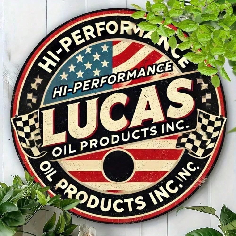 Lucas Oil 8x8 Inch Vintage Tin Sign Retro Aluminum Metal Wall Art Decor for Garage Man Cave Pub Bar різнокольоровий
Lucas Oil 8x8 Inch Vintage Tin Sign Retro Aluminum Metal Wall Art Decor for Garage Man Cave Pub Bar різнокольоровий