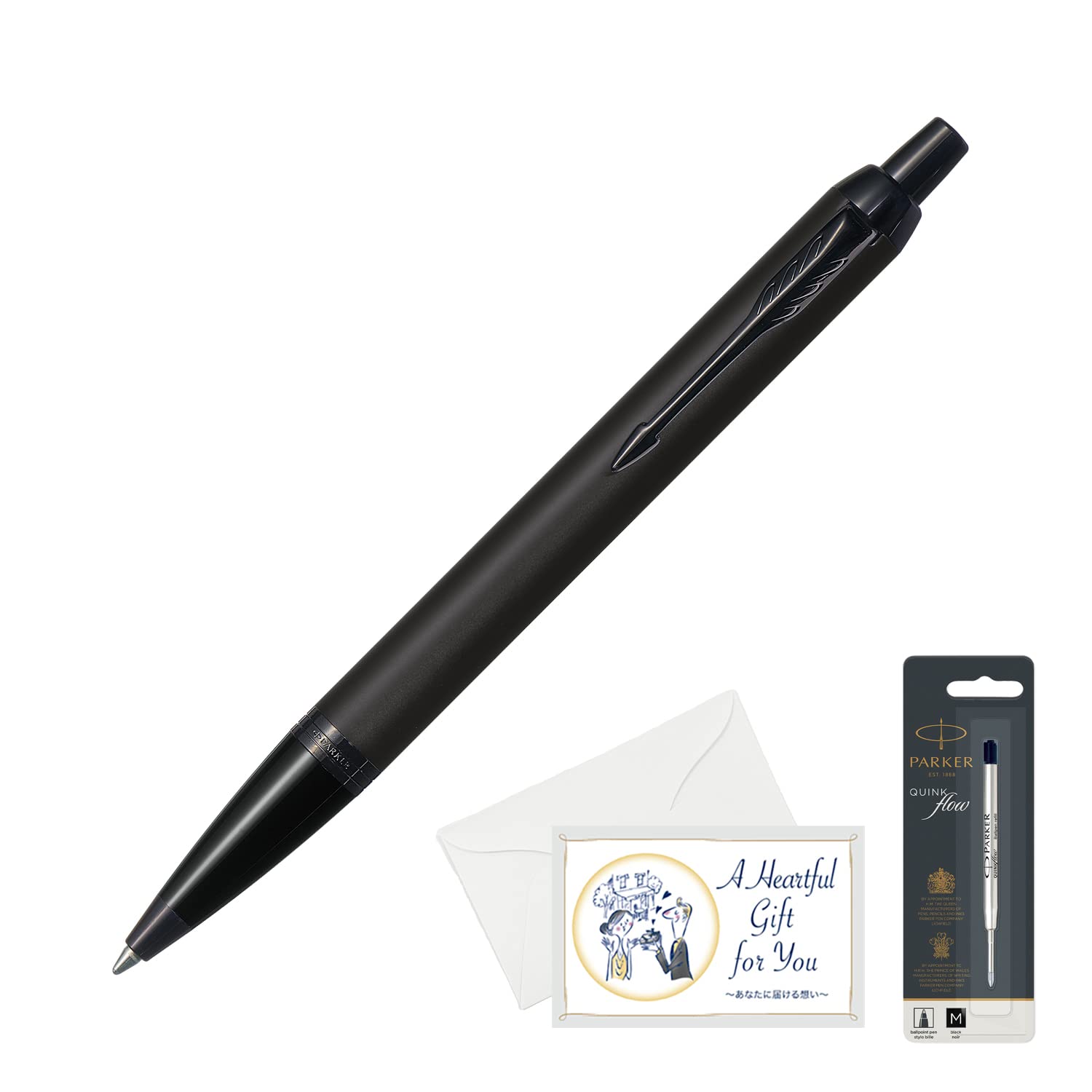 Шариковая ручка PARKER IM Matte Black BT со средним стержнем и набором карточек для заметок. Оригинальный импортный продукт 2127897Z RS на масляной основе и
Шариковая ручка PARKER IM Matte Black BT со средним стержнем и набором карточек для заметок. Оригинальный импортный продукт 2127897Z RS на масляной основе и