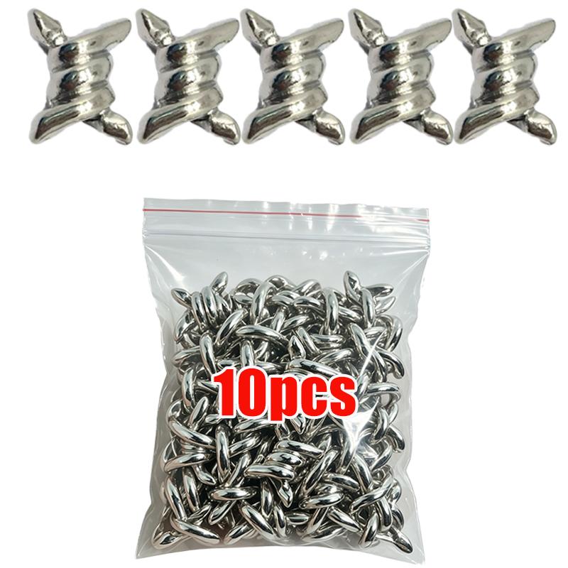 50pcs Silver Metal Thorn Knot Shoelaces Buckle Women Men DIY Iron Wire Knot Shoes Decorations Accessories
50pcs Silver Metal Thorn Knot Shoelaces Buckle Women Men DIY Iron Wire Knot Shoes Decorations Accessories
