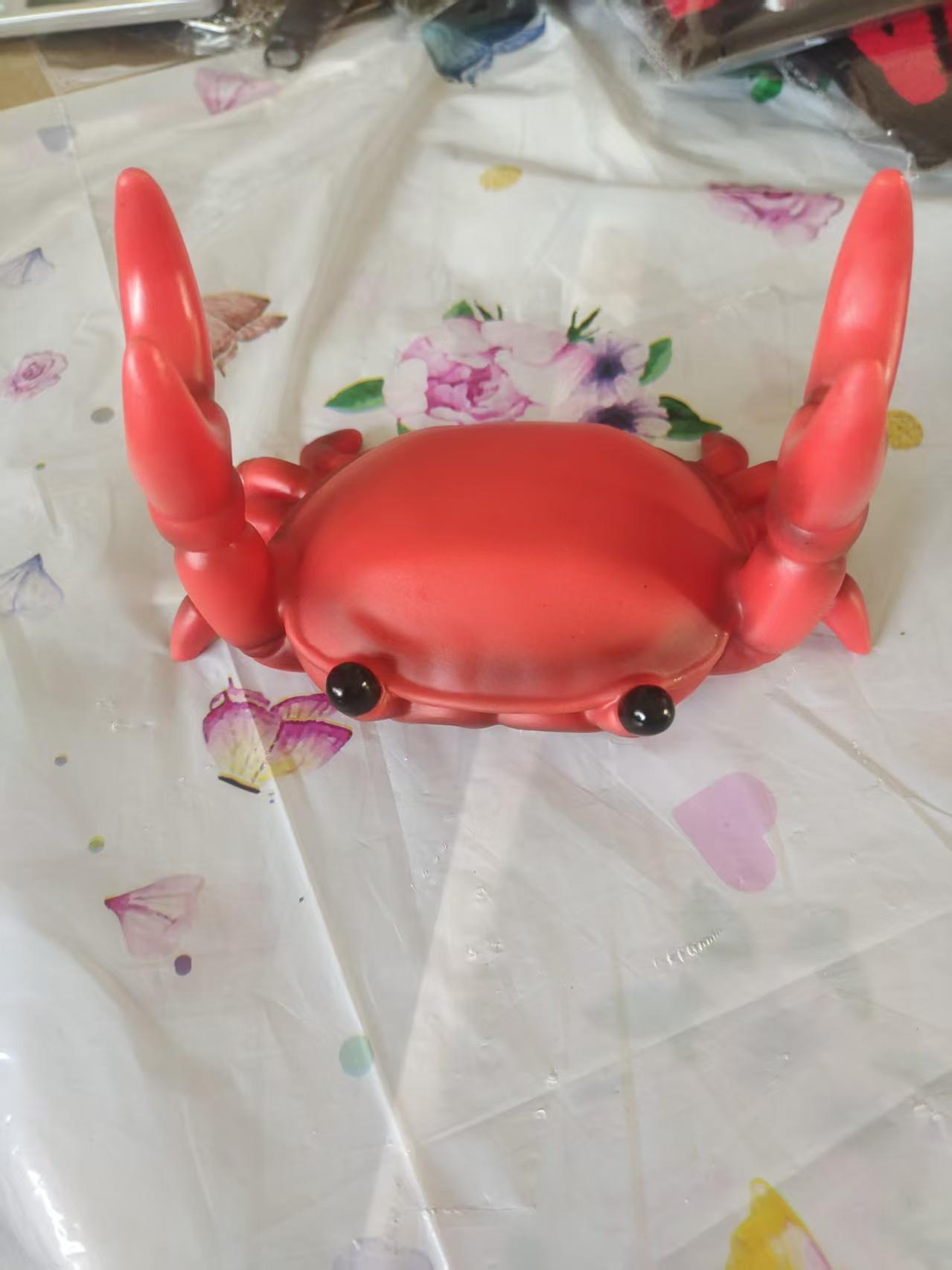 Upgraded large size, trendy and unique crab-shaped phone holder and pen holder, a convenient desktop stand and decorative item,
Upgraded large size, trendy and unique crab-shaped phone holder and pen holder, a convenient desktop stand and decorative item,