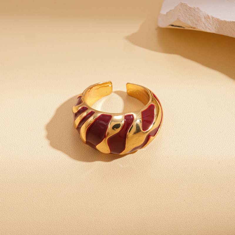 Vintage Red Oil Dripping Irregular Pattern Open Rings For Women Minimalist Metal Geometric Adjustable Finger Ring Zircon красный
Vintage Red Oil Dripping Irregular Pattern Open Rings For Women Minimalist Metal Geometric Adjustable Finger Ring Zircon красный