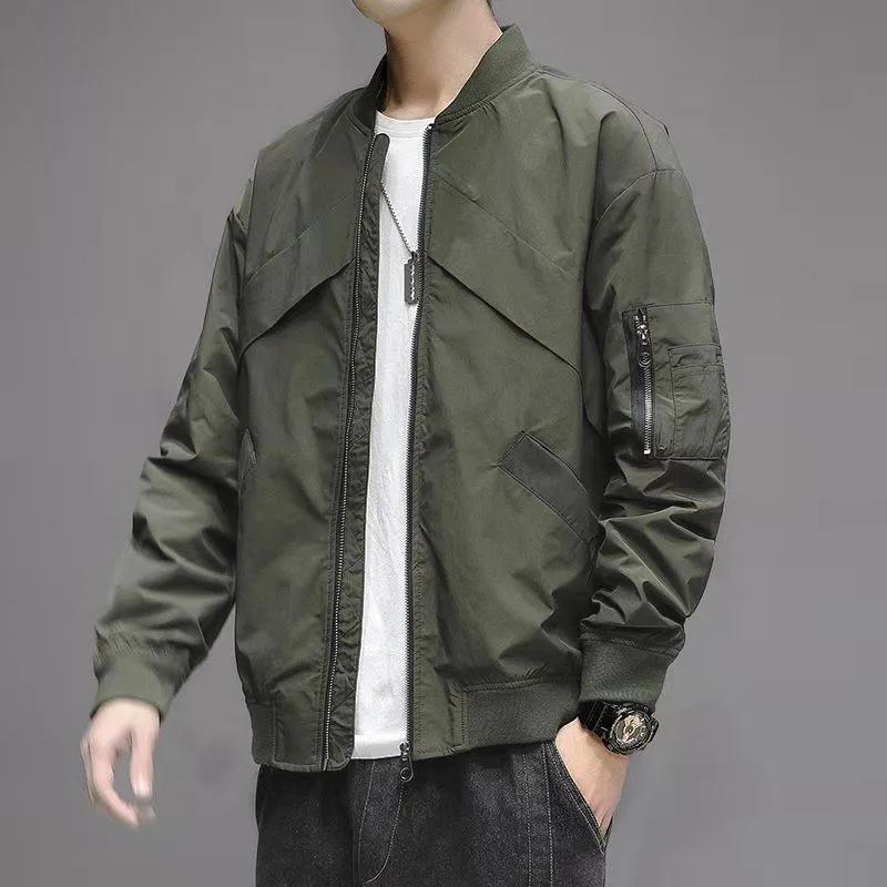Men s Casual Lightweight Zip Up Bomber Jacket with Sleeve Pocket M зелёный
Men s Casual Lightweight Zip Up Bomber Jacket with Sleeve Pocket M зелёный