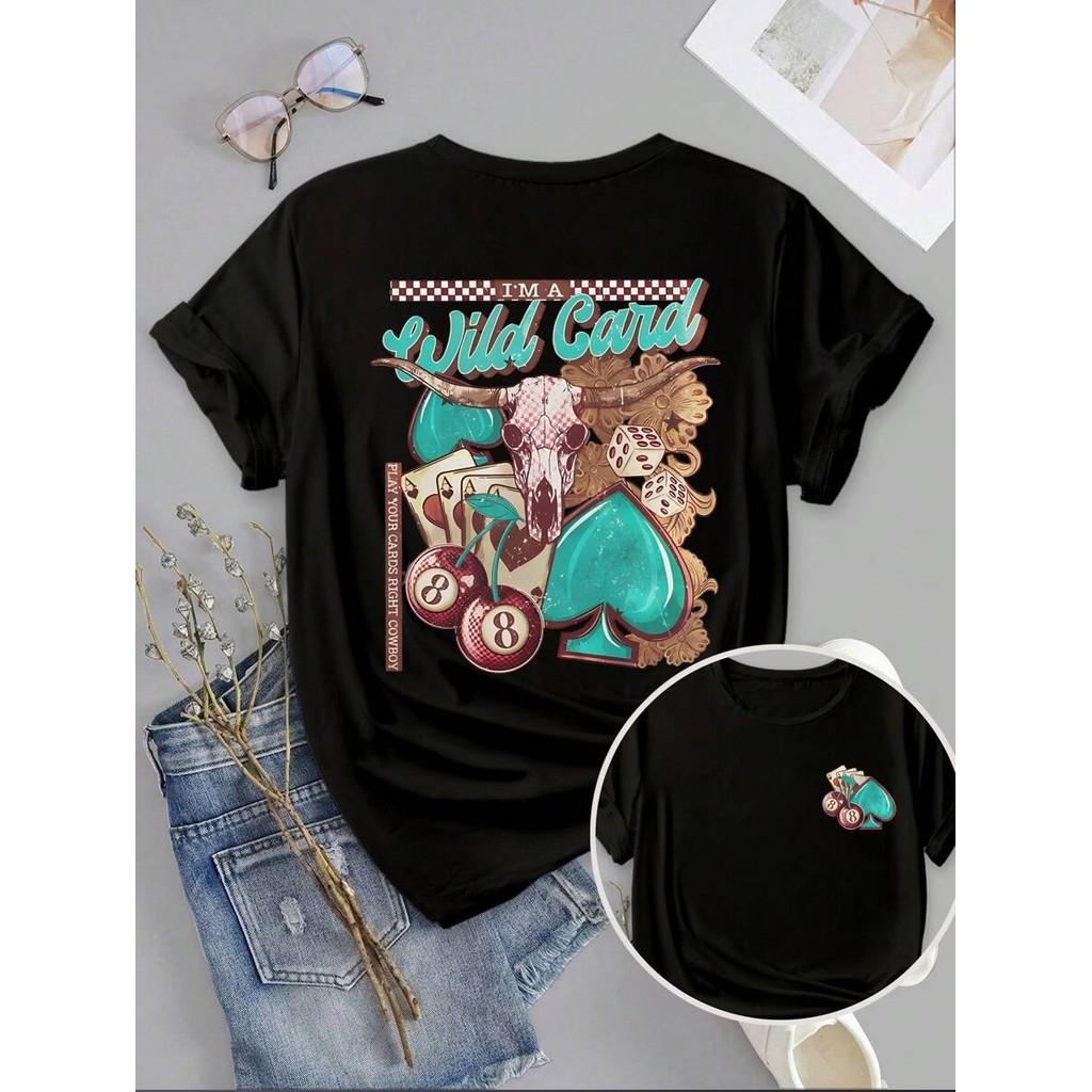 Women s Summer Casual Vacation Short Sleeve T-Shirt - Western Print R 5XL різнокольоровий
Women s Summer Casual Vacation Short Sleeve T-Shirt - Western Print R 5XL різнокольоровий