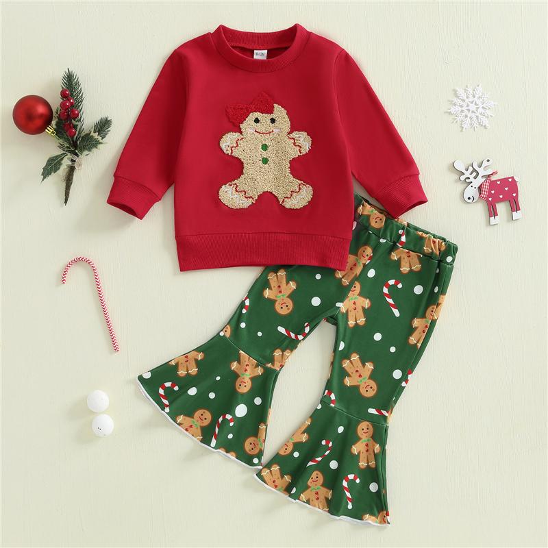Kid Baby Girls Christmas Clothes Sets Children Long Sleeve O Neck Sweatshirt Tops Candy Cane Print Pants Sets 2-3Y
Kid Baby Girls Christmas Clothes Sets Children Long Sleeve O Neck Sweatshirt Tops Candy Cane Print Pants Sets 2-3Y