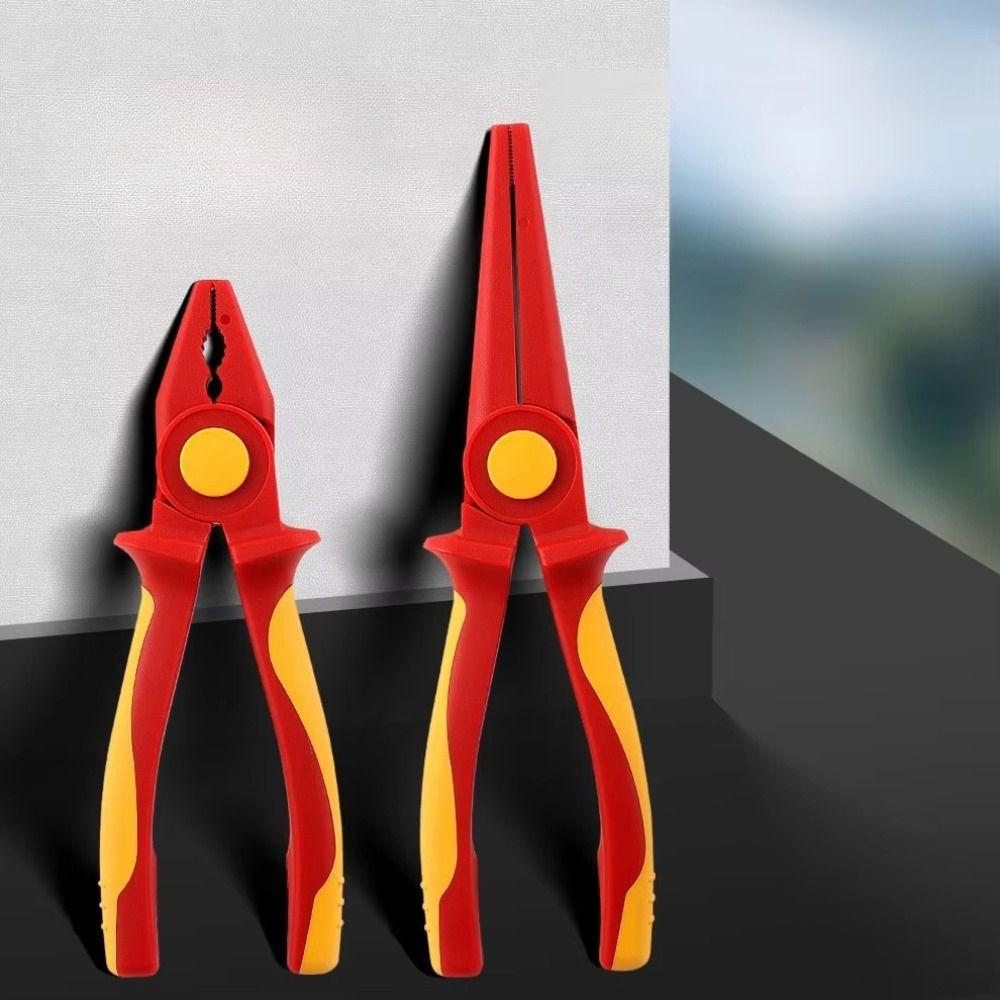 Handcraft Jewelry Making Plier High Voltage 1000V Wire Cutting Pliers Insulated Pliers Beading 230mm
Handcraft Jewelry Making Plier High Voltage 1000V Wire Cutting Pliers Insulated Pliers Beading 230mm